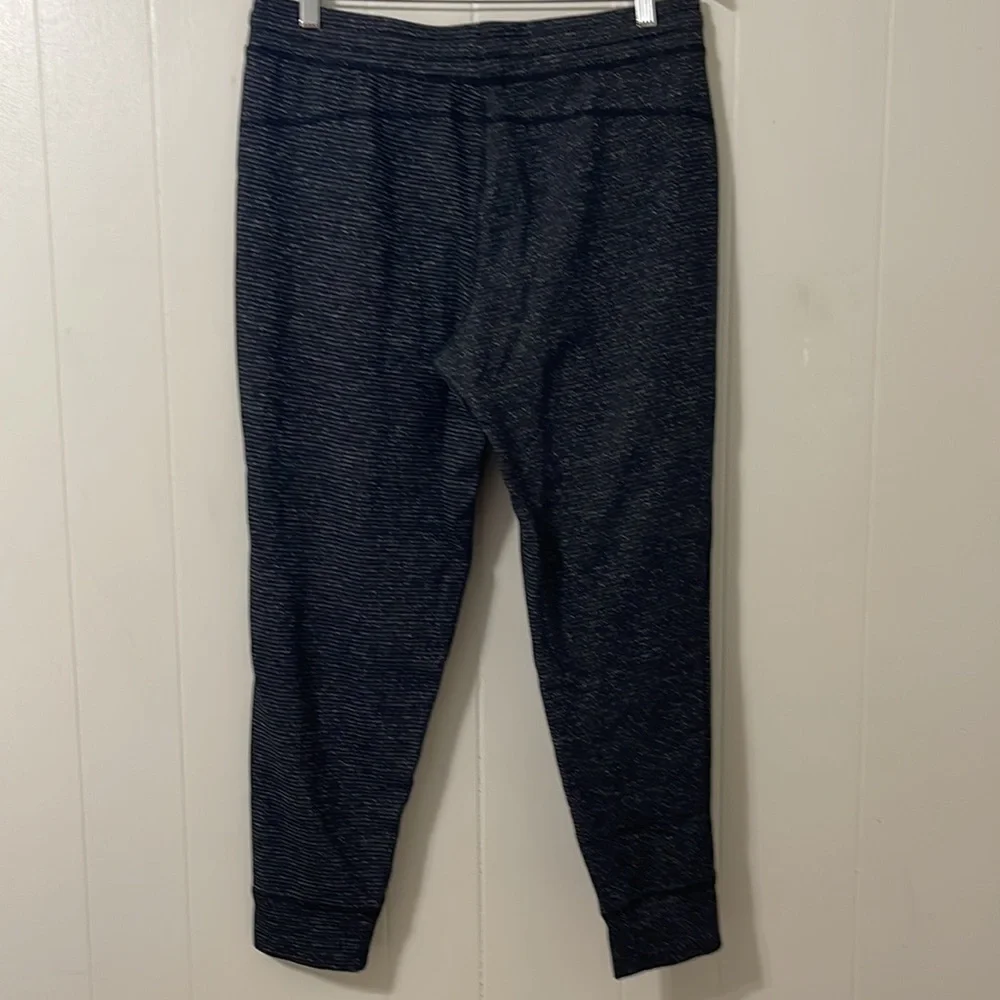 CHAMPION Elite Gray Black Stripe Jogger Sweatpants - Size L - Picture 7 of 14